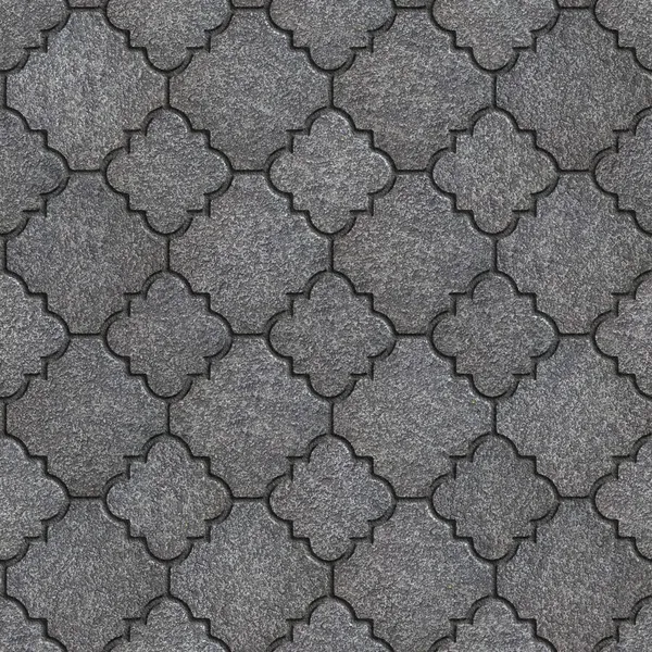 Concrete Paving Slabs. Seamless Tileable Texture. — Stock Photo, Image