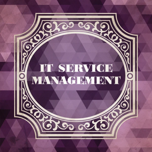 IT Service Management Concept. Vintage design. — Stock Photo, Image