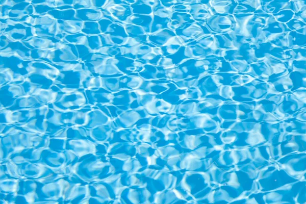Blick Auf Blaues Wasser Einem Schwimmbad Suuny Tag Hintergrund Abstrakte Stockbild