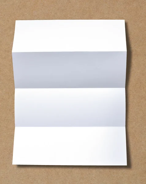 Folded paper — Stock Photo, Image