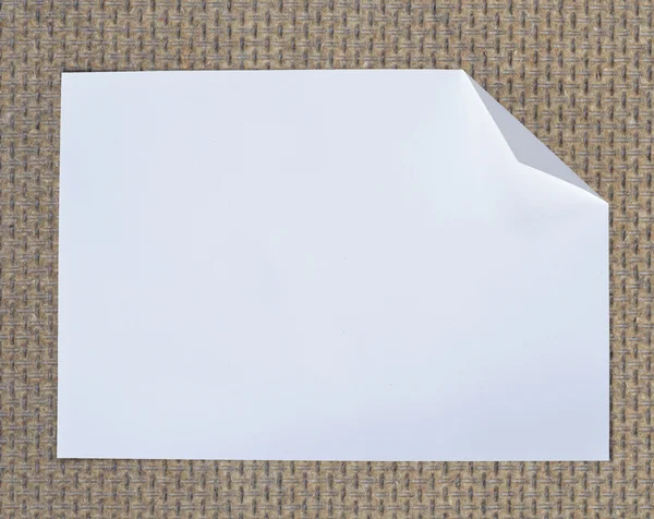 Folded paper — Stock Photo, Image