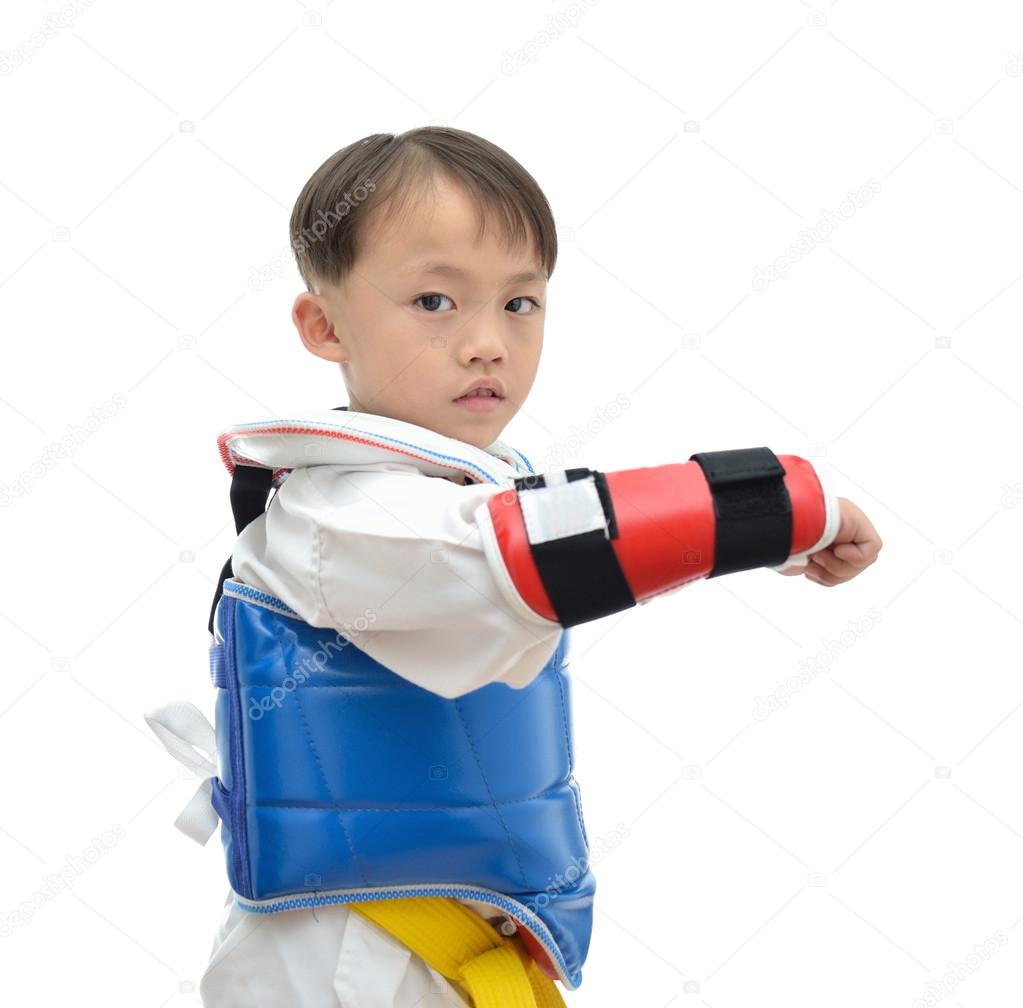 Teakwondo boy