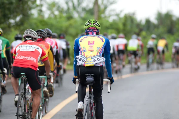 Corrida de bicicleta — Fotografia de Stock