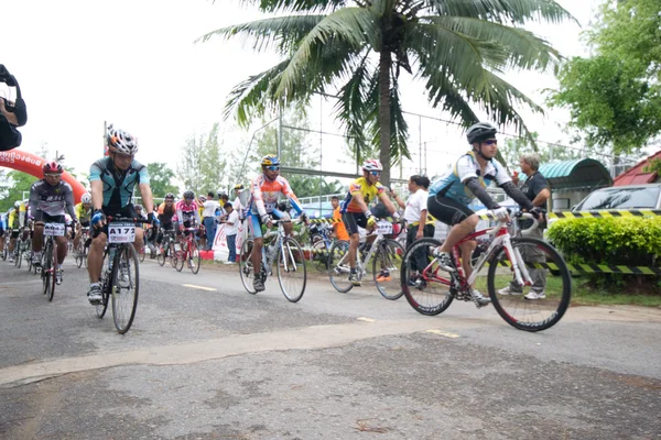 Carrera de bicicleta — Foto de Stock