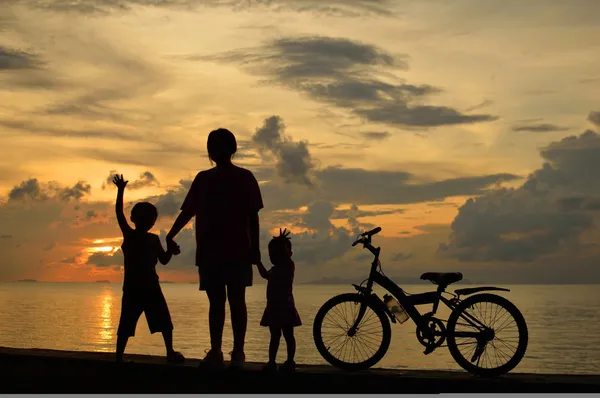 Familie — Stockfoto