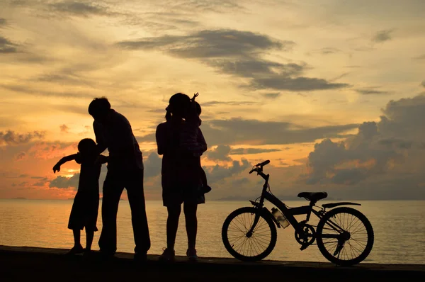 Familj — Stockfoto