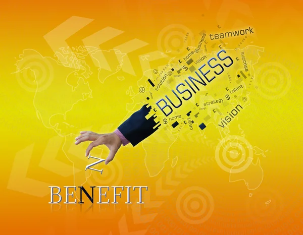 Business hand — Stockfoto