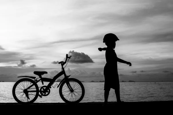 Young biker — Stock Photo, Image