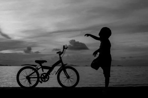 Young biker — Stock Photo, Image