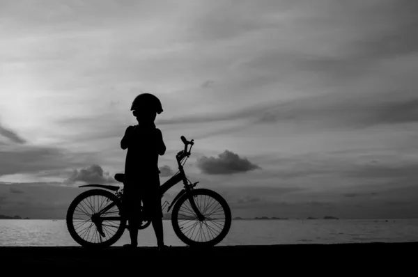 Jeune motard — Photo