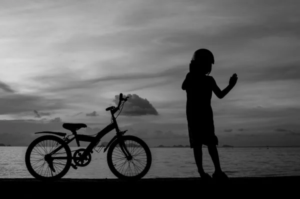 Young biker — Stock Photo, Image