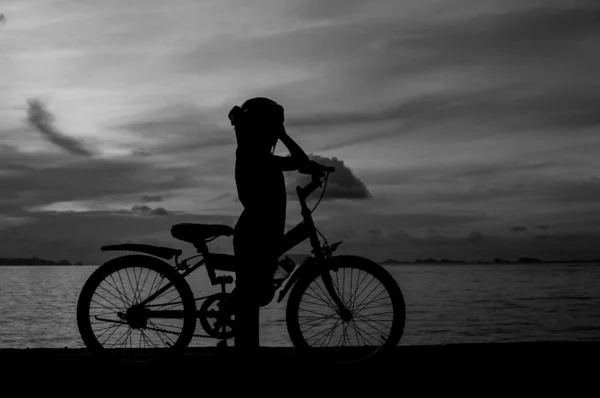 Joven motorista — Foto de Stock