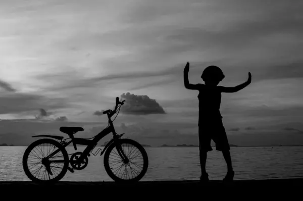 Young biker Stock Picture