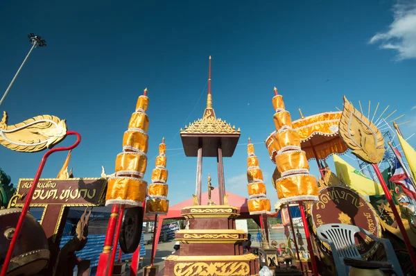 Ko Samui - 15. listopadu: Ngan Duan sourozenců tradiční buddhistický festival — Stock fotografie