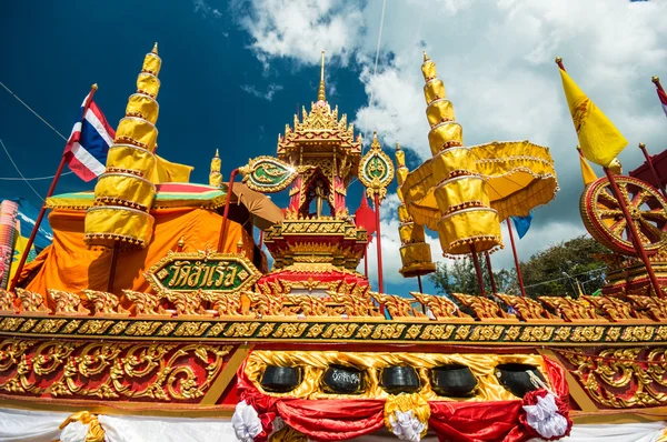 KO SAMUI - 15 NOVEMBRE : NGAN DUAN SIB Tradition du festival bouddhiste — Photo