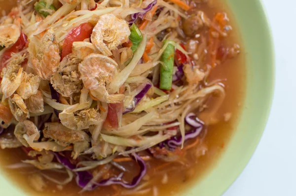 Ensalada de papaya — Foto de Stock