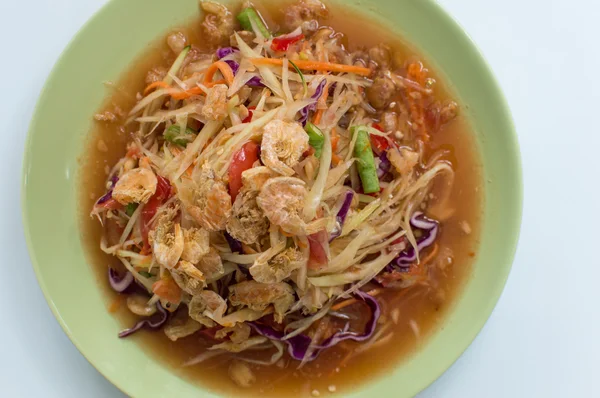 Ensalada de papaya — Foto de Stock