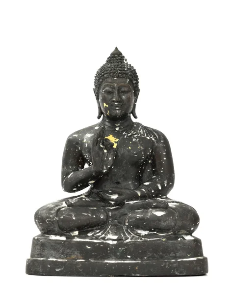Fekete buddha — Stock Fotó