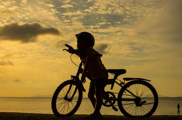 Motociclista — Foto Stock