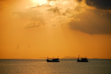 Gün batımı görünümü