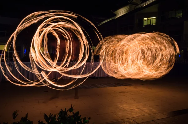 Show de fogo — Fotografia de Stock