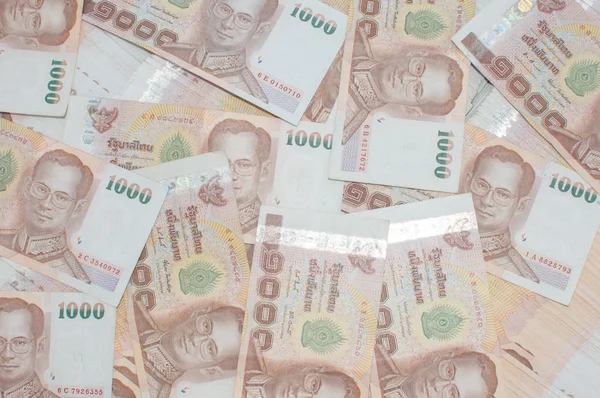 泰国人钞票 — 图库照片