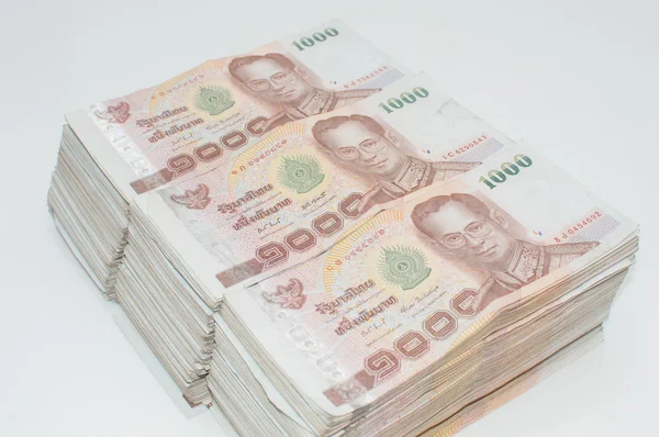 泰国人钞票 — 图库照片