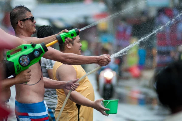 Songkran Fesztivál — Stock Fotó