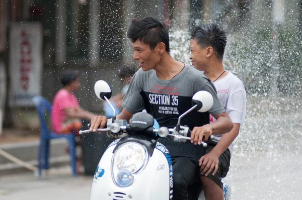 Festiwal Songkran — Zdjęcie stockowe