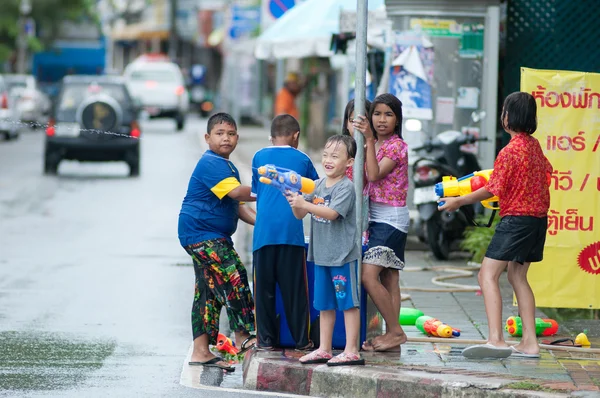 Songkran Festivali — Stok fotoğraf