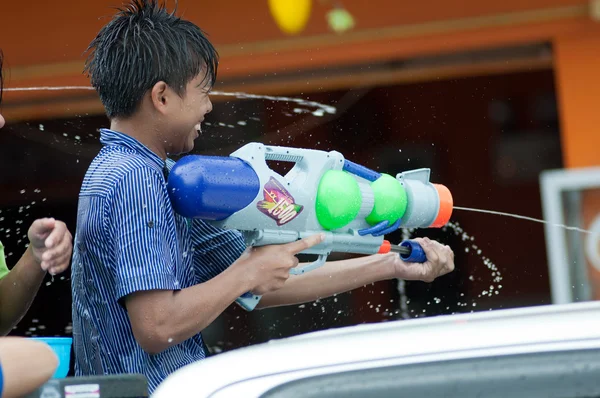 Songkran festival — Stockfoto