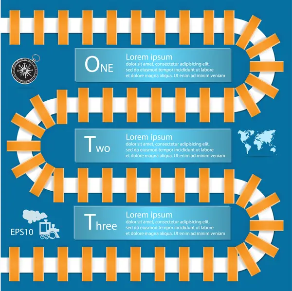 Infográfico — Fotografia de Stock