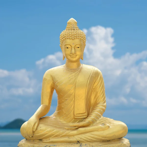 Gyllene buddha — Stockfoto