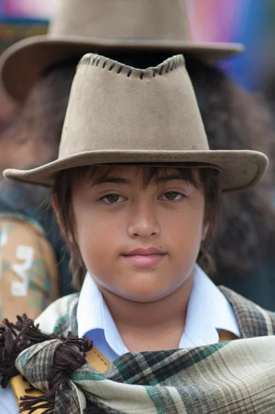 Estudiantes tailandeses no identificados durante el desfile deportivo . — Foto de Stock