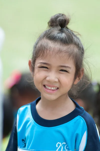 Unidentified Thai students during sport parade. — Stock Photo, Image