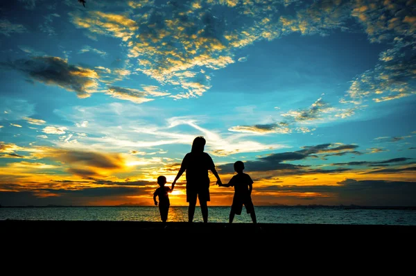 Familie — Stockfoto