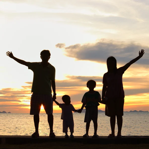 Familj — Stockfoto