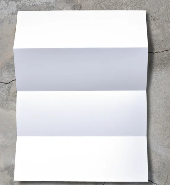 Folded paper — Stock Photo, Image