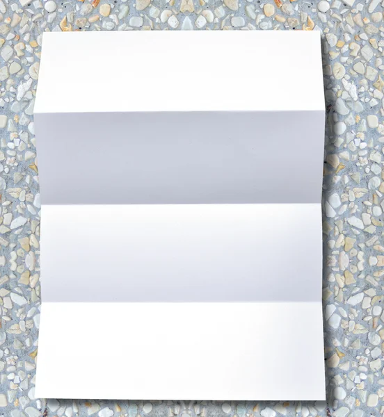 Folded paper — Stock Photo, Image