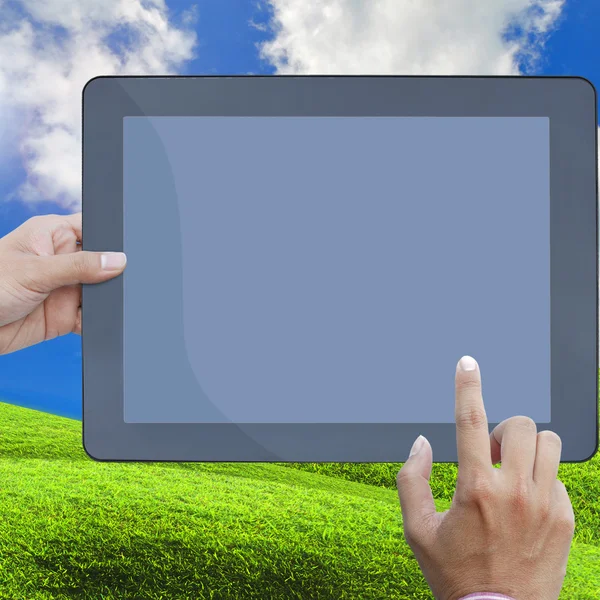 Tablet computer — Stock Photo, Image