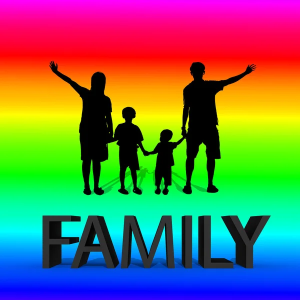 Famiglia — Foto Stock