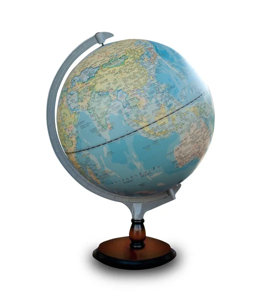 Globe with thai and english label — Stock Photo, Image