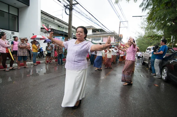 仏教の祭り - ngan duan sib の伝統的です — ストック写真