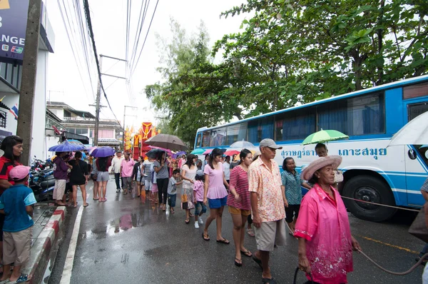 Traditionele boeddhistische festival - ngan duan sib — Stockfoto