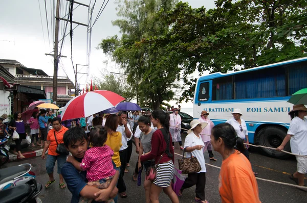 Traditionele boeddhistische festival - ngan duan sib — Stockfoto