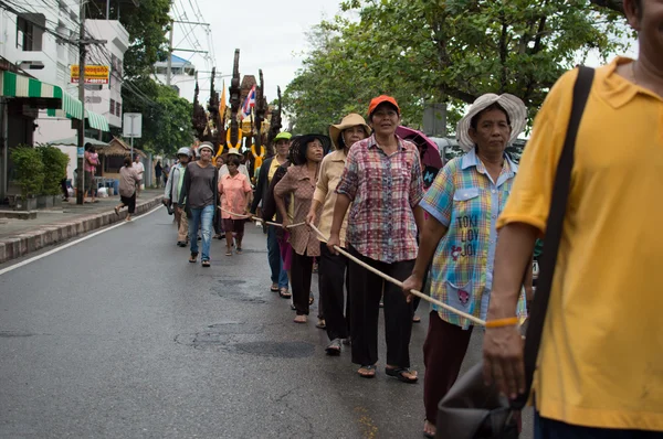 Tradicional de festival budista - Ngan duan sib — Fotografia de Stock