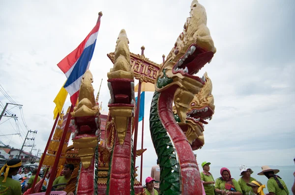 Traditional of buddhist festival - Ngan duan sib — Stock Photo, Image