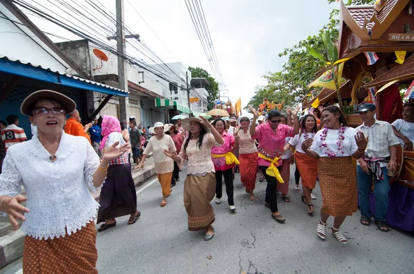 Geleneksel Budist Festival - ngan duan sib — Stok fotoğraf