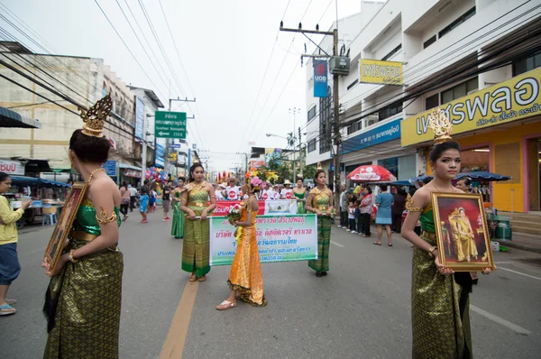 Traditionele boeddhistische festival - ngan duan sib — Stockfoto