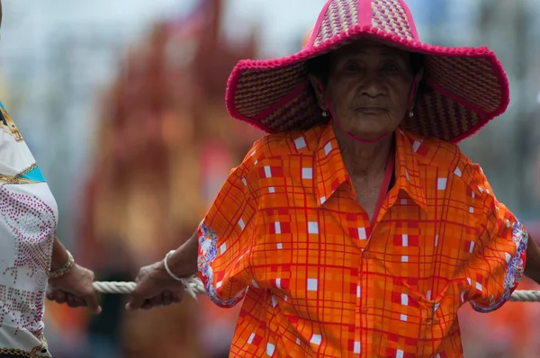 仏教の祭り - ngan duan sib の伝統的です — ストック写真